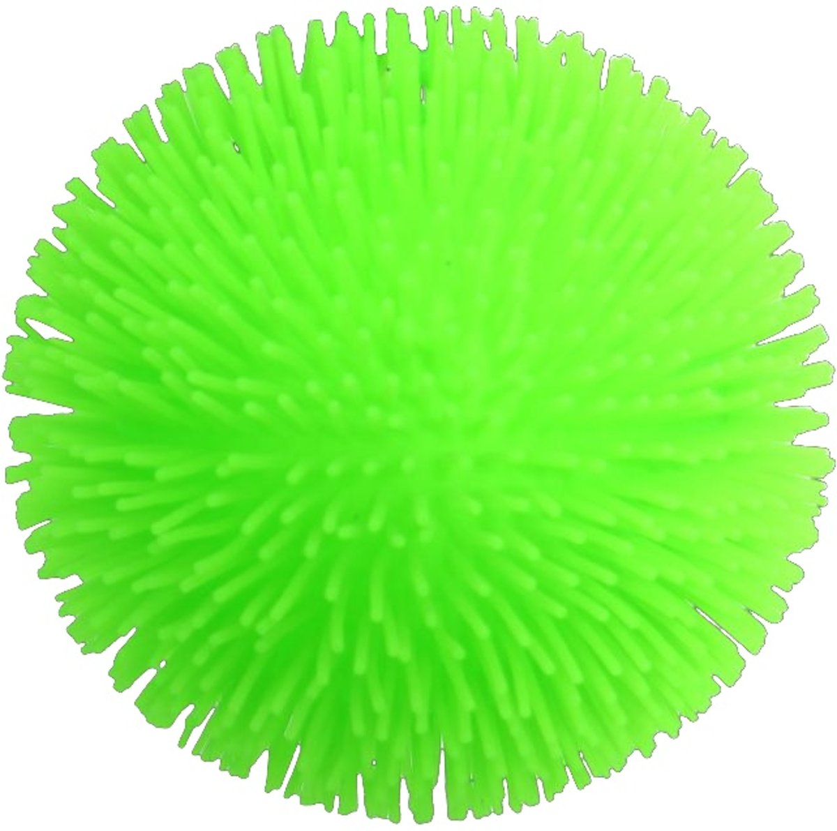 Gerardos Toys Fluffy Gelbal 20 Cm Groen